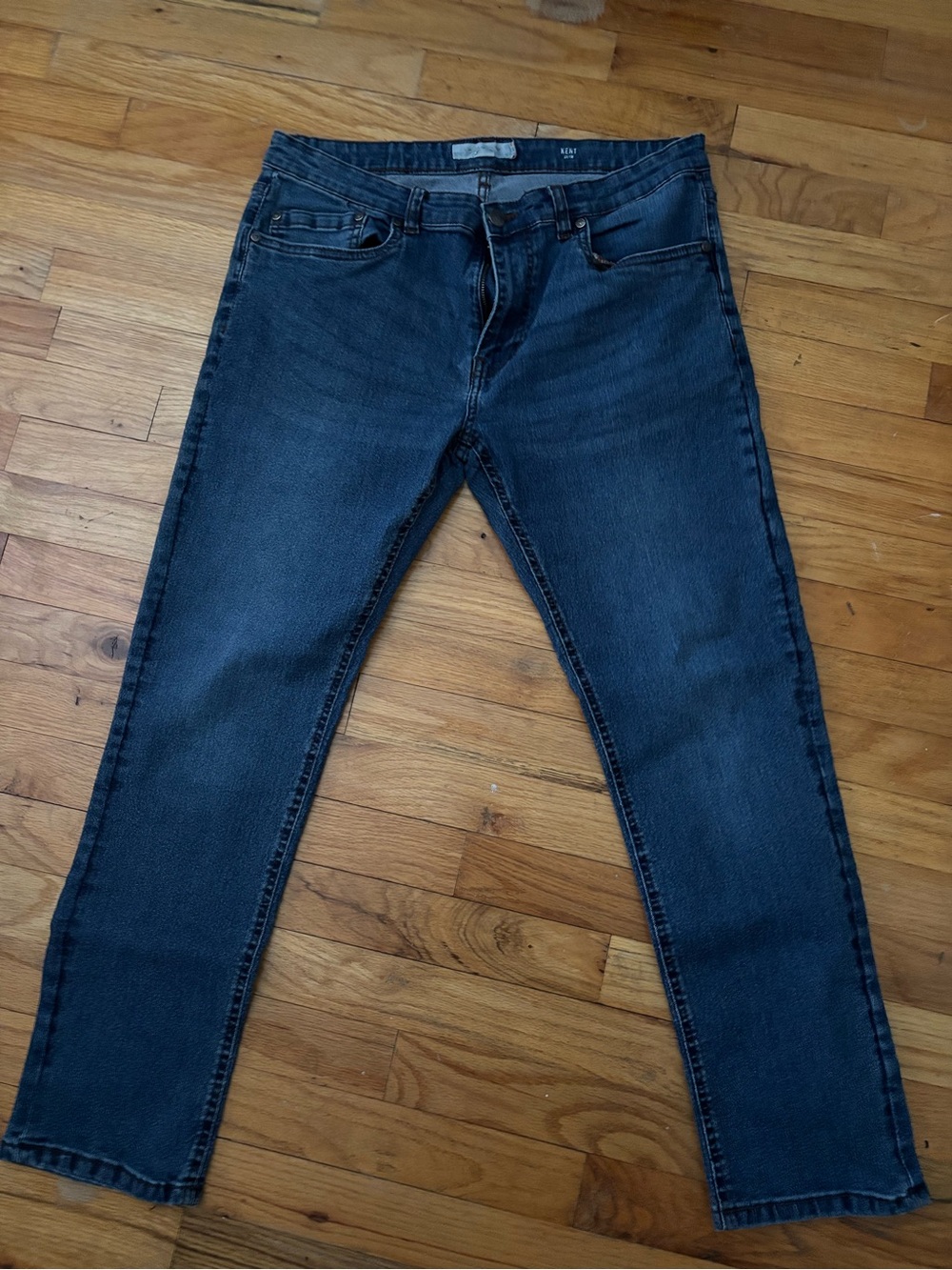 English Laundry Men's Slim Jeans in Dark Blue